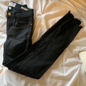 FRAME premium black denim size 23